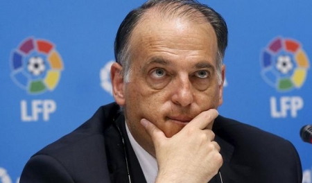 Javier Tebas, presidente de la Liga de Fútbol Profesional