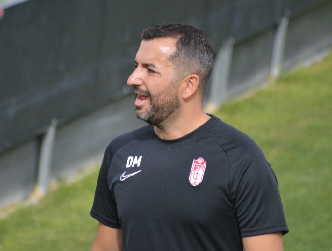 Diego Martínez, entrenador del Granada CF (Foto: José Velasco)