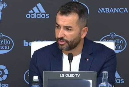 Diego Martínez, en la rueda de prensa post-partido (GRANADA CF) 