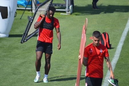 Eteki y Álex Martínez han trabajado al margen (GRJ)