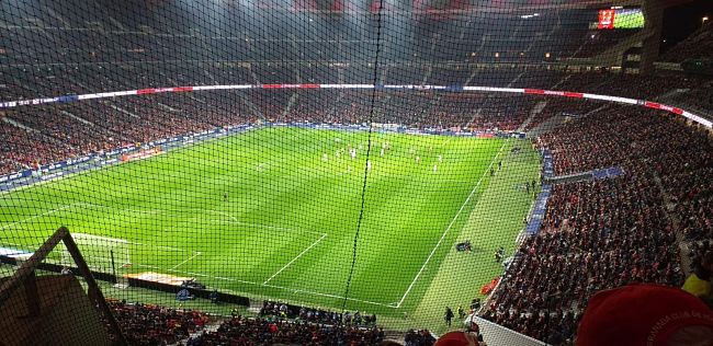 Visión desde la zona de la afición rojiblanca (G19)