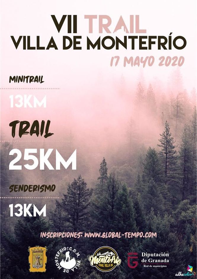 Cartel del Trail de Montefrío (AYTO. MONTEFRÍO) 