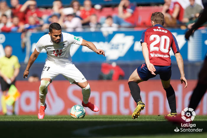 Yangel Herrera en el duelo ante Osasuna del pasado domingo (LA LIGA)