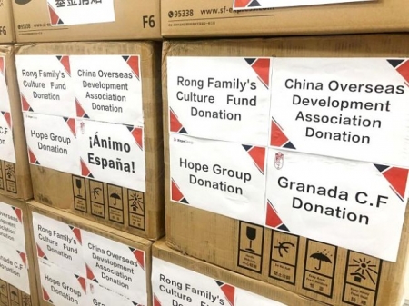 Material que será enviado a España (GCF)