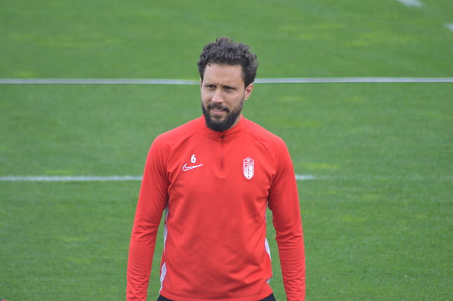 Germán durante un entrenamiento (GRJ)