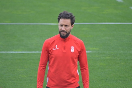 Germán durante un entrenamiento (GRJ)