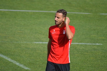 Soldado durante un entrenamiento (GRJ)
