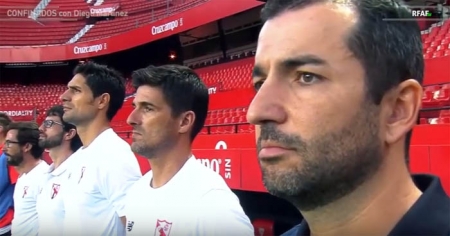 El preparador gallego en su etapa en el Sevilla FC 