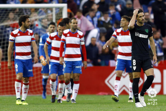 La última vez que Granada y Málaga se vieron las caras fue en abril de 2019 en Segunda (LA LIGA)