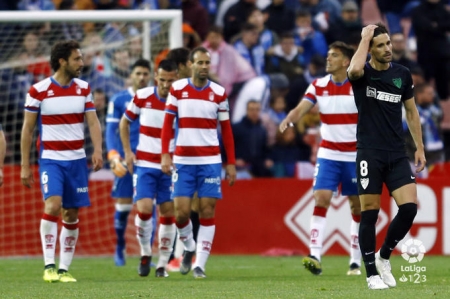 La última vez que Granada y Málaga se vieron las caras fue en abril de 2019 en Segunda (LA LIGA)