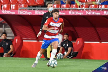 Gil Dias, durante el partido ante el Real Madrid en la antepenúltima jornada (GRJ)