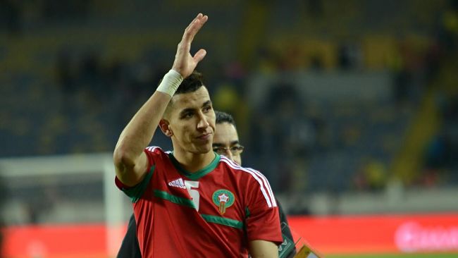 El Yamiq con la Selección marroquí 