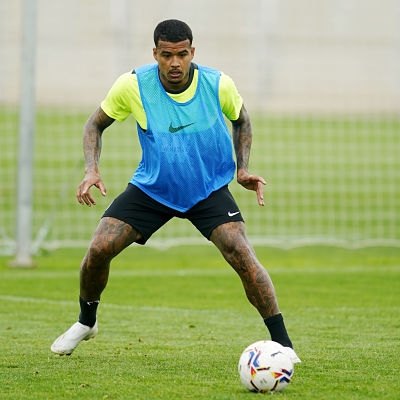 Kenedy, durante su primer entrenamiento como jugador del Granada (GCF) Kenedy, durante su primer entrenamiento como jugador del Granada (GCF)