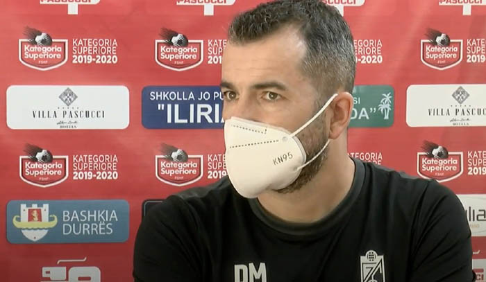 Diego Martínez, entrenador del Granada CF, previa al debut europeo (GRANADA CF)