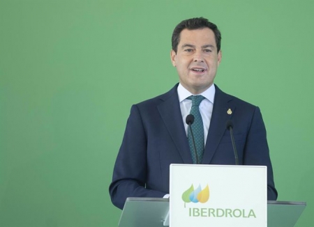 El presidente de la Junta de Andalucía, Juanma Moreno (MARÍA JOSÉ LÓPEZ - EUROPA PRESS) 