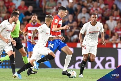 El Sevilla visitará `Los Cármenes´ el próximo sábado 17 al mediodía (JOSÉ M. BALDOMERO)