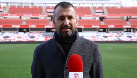 Diego Martínez, entrenador del Granada (GCF TV)