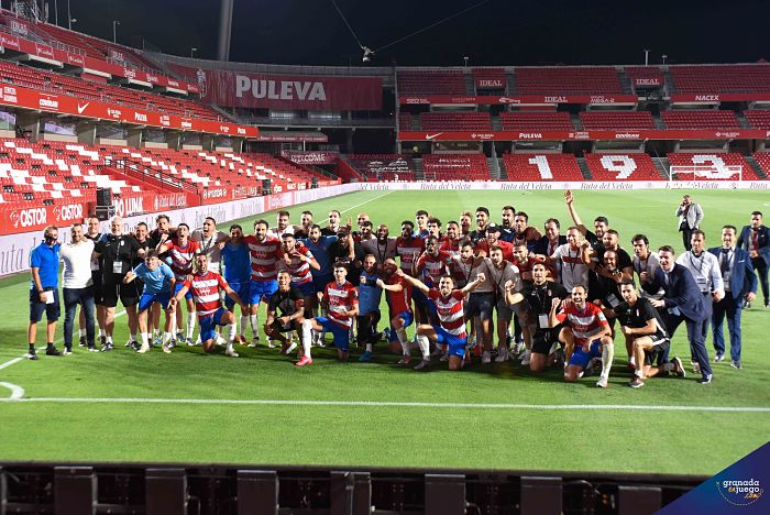 El Granada CF logró este año la primera clasificación a Europa de su historia el 19 de julio (JOSÉ M. BALDOMERO)
