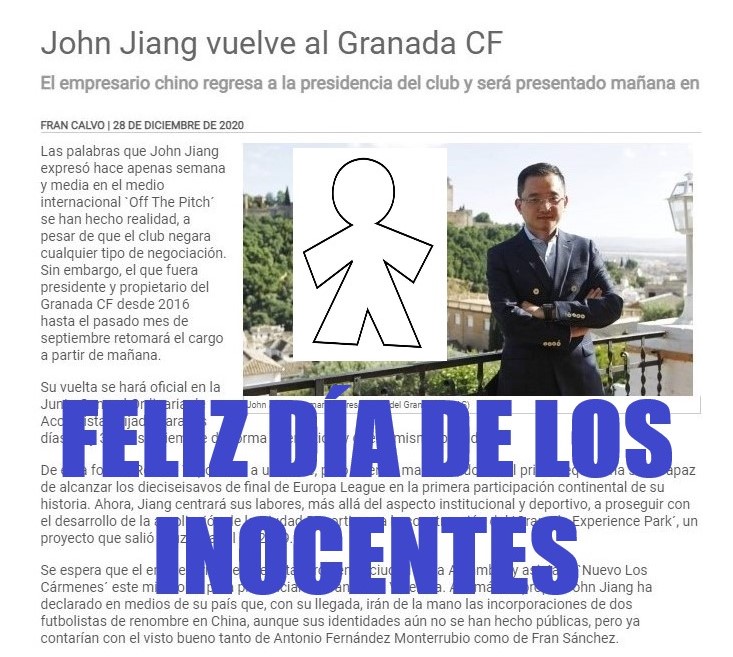 Feliz Día de los Santos Inocentes 