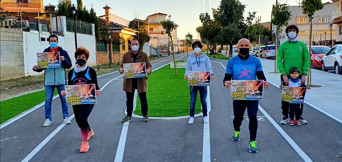 Las autoridades presentan la VIII Carrera `Ruta de los Secaderos-Deportes Olimpo` de Cúllar Vega (AYTO. CÚLLAR VEGA)