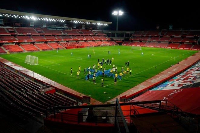 El Granada ha completado esta tarde su último entrenamiento antes de recibir al Celta (PEPE VILLOSLADA / GCF)