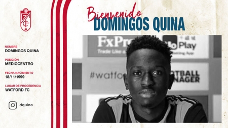 Domingos Quina llega al Granada para reforzar el centro del campo (GCF) Domingos Quina llega al Granada para reforzar el centro del campo (GCF)