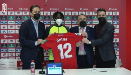 Domingos Quina lucirá el 12 en su camiseta (GCF TV)