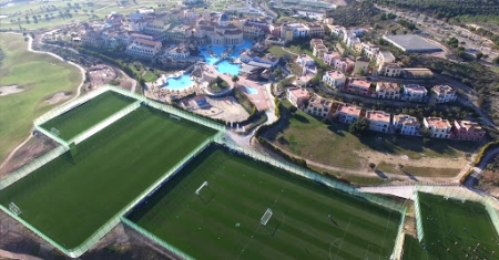 El Meliá Villaitana Football Center ha sido el lugar de preparación del Molde estos días (FOOTBALL MELIÁ VILLAITANA)