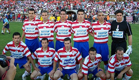 Once titular del Granada en el partido de vuelta por el ascenso a Segunda B frente al Guadalajara