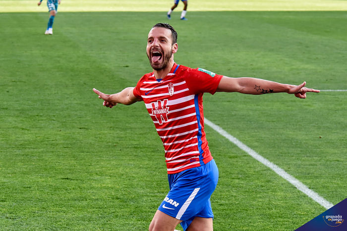 Soldado volvió a protagonizar otra temporada extraordinaria con el Granada (JOSÉ M. BALDOMERO)
