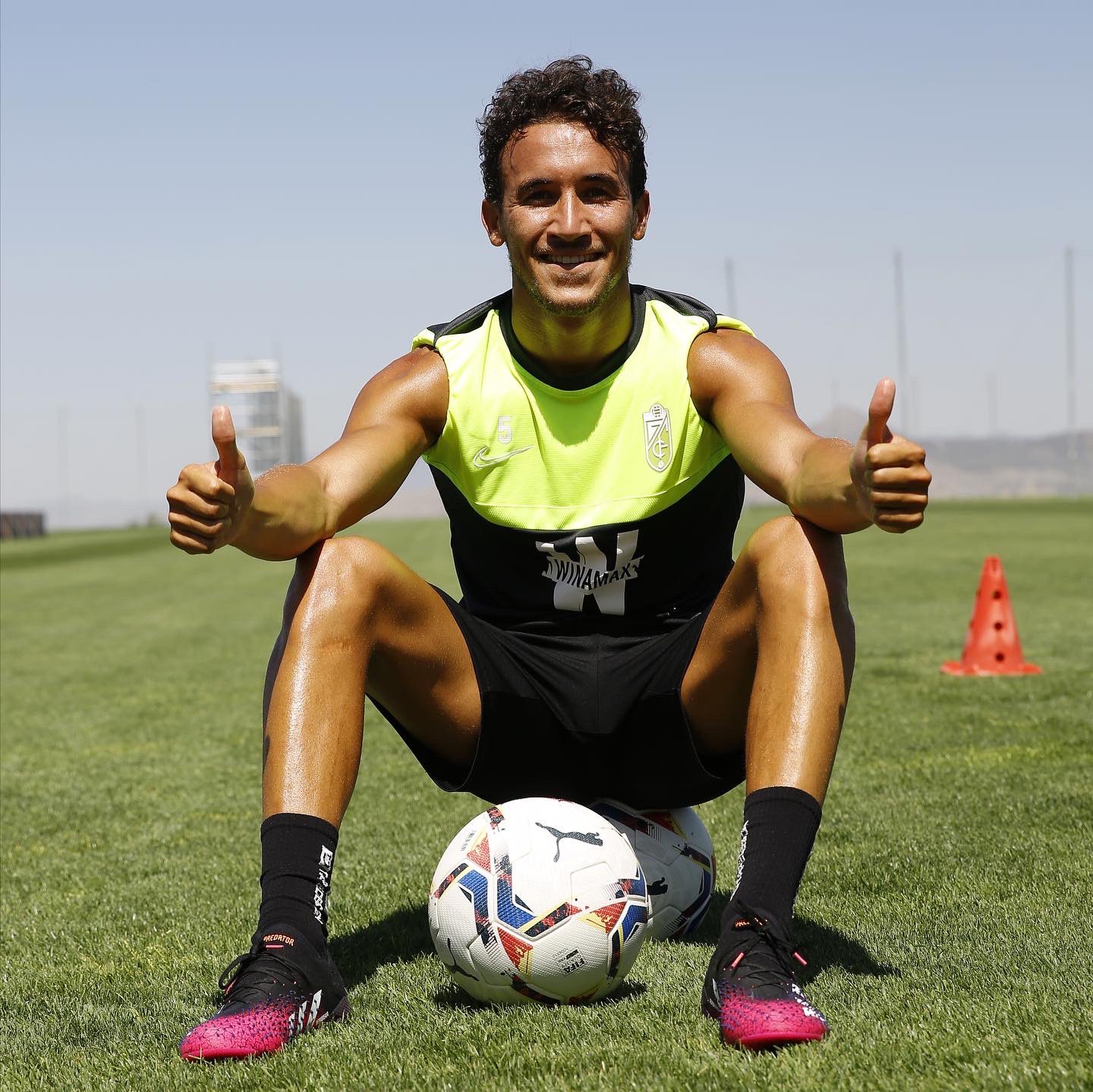 Luis Milla apura su recuperación en la Ciudad Deportiva (TWITTER @LUISMILLA_6)