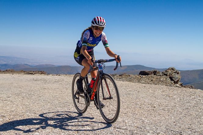 Elena Pérez en pleno esfuerzo (CETURSA)