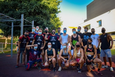 Los participantes en el I Campeonato de Calistenia de Vegas del Genil (AYTO. VEGAS DEL GENIL) Los participantes en el I Campeonato de Calistenia de Vegas del Genil (AYTO. VEGAS DEL GENIL)