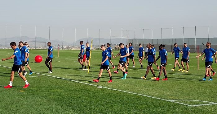El Granada afronta una exigente semana en su segunda de pretemporada (FRAN CALVO)