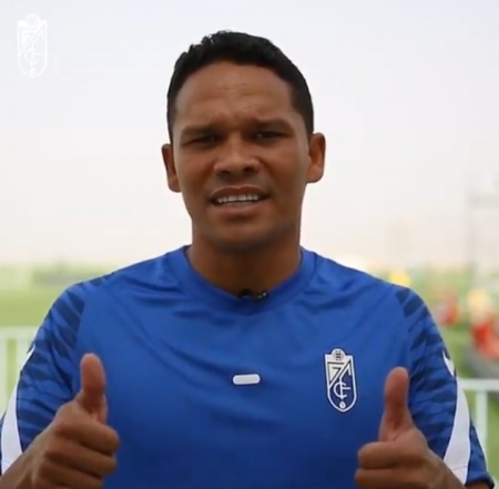 Bacca expresó sus primeras palabras como jugador del Granada (GCF TV)
