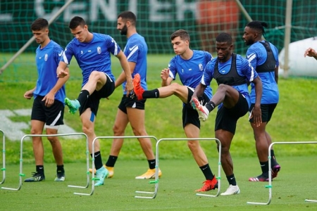 El Granada reanuda esta tarde el trabajo en la Ciudad Deportiva (PEPE VILLOSLADA / GCF)