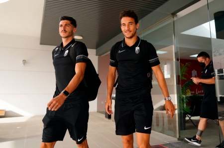 El Granada ya ha partido rumbo a Villarreal para la disputa de la primera jornada (PEPE VILLOSLADA / GCF) El Granada ya ha partido rumbo a Villarreal para la disputa de la primera jornada (PEPE VILLOSLADA / GCF)