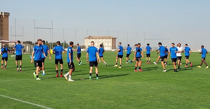 El Granada ya tiene la mente puesta en el duelo del sábado frente al Valencia (FRAN CALVO)