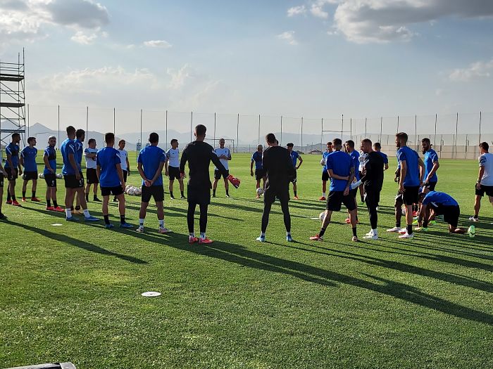 El Granada ha completado esta tarde una sesión en la Ciudad Deportiva (FRAN CALVO)