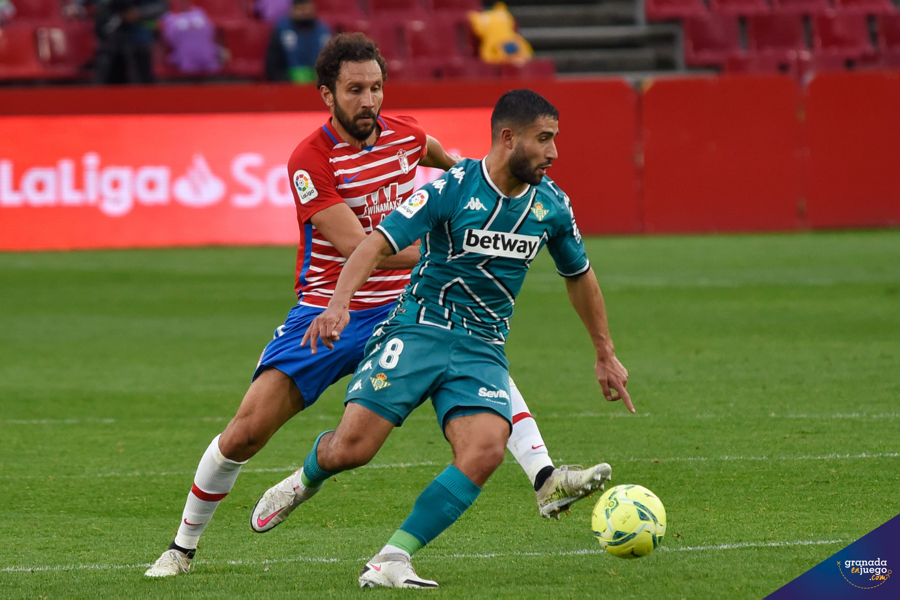 El Granada recibirá al Betis el próximo 12 de septiembre por la noche (JOSÉ M. BALDOMERO)