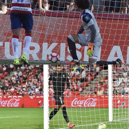 Los inicios de liga del Granada en la temporada 2016/17 y la actual son muy similares (MARCA / JOSÉ M. BALDOMERO)