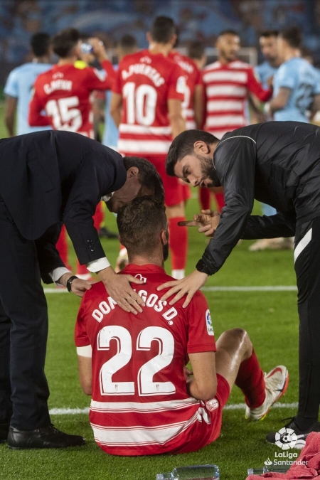 Domingos Duarte, antes de salir lesionado de `Balaídos` (LALIGA) Domingos Duarte, antes de salir lesionado de `Balaídos` (LALIGA)