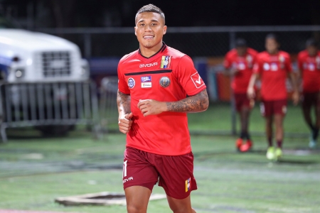 Machís jugó de titular con Venezuela en el duelo ante Brasil (SELECCIÓN VENEZUELA) Machís jugó de titular con Venezuela en el duelo ante Brasil (SELECCIÓN VENEZUELA)