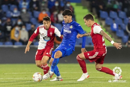 Imagen del Getafe - Celta de la décima jornada (LALIGA)