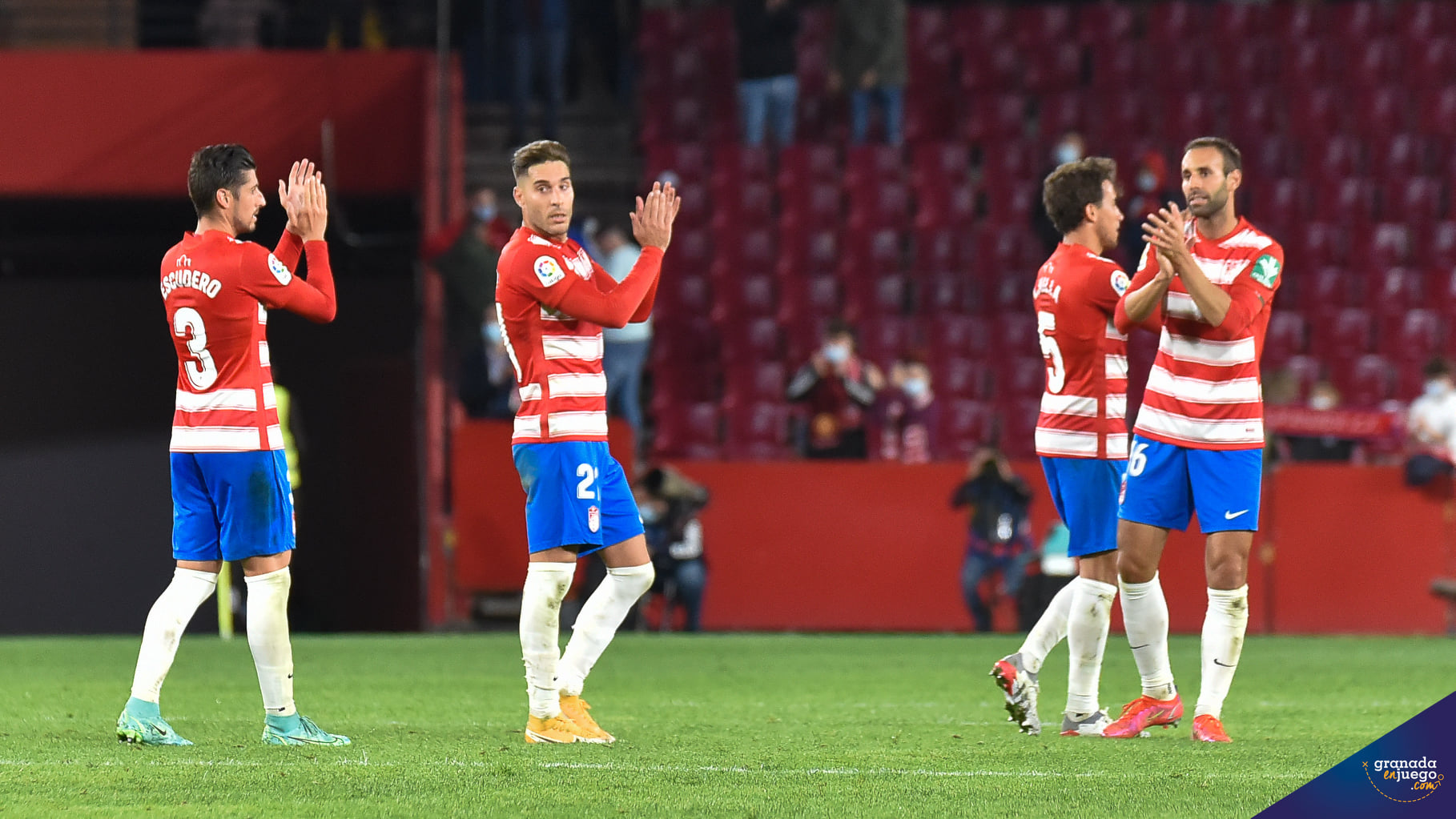 El Granada acumula tres jornadas consecutivas sin perder en liga (JOSÉ M. BALDOMERO)