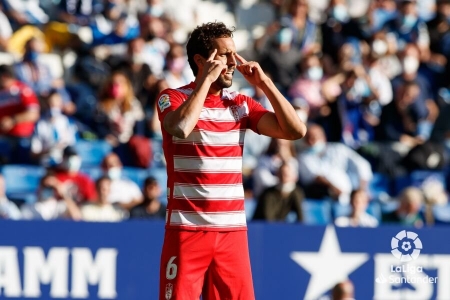 Germán Sánchez, durante el Espanyol - Granada (LALIGA) Germán Sánchez, durante el Espanyol - Granada (LALIGA)