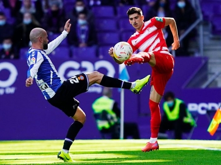 El Granada, pese a caer en casa del Espanyol, afrontará el parón fuera del descenso (PEPE VILLOSLADA / GCF)
