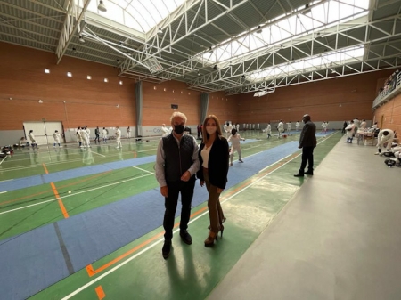 El concejal de deportes, José Antonio Huertas, en el pabellón Bola de Oro (AYTO. GRANADA) El concejal de deportes, José Antonio Huertas, en el pabellón Bola de Oro (AYTO. GRANADA)