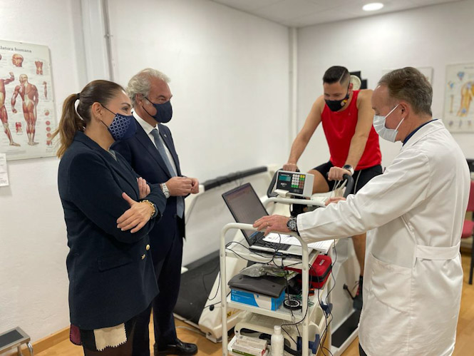 Visita al centro de Medicina Deportiva (AYTO. GRANADA)