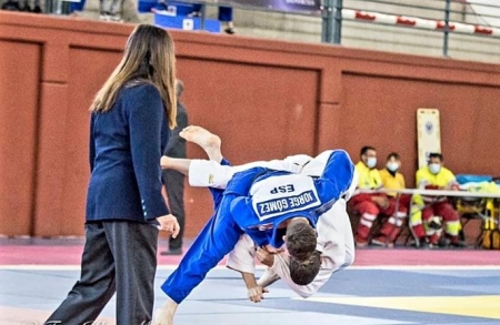Jorge Gómez durante la Copa de España (AYTO. CÚLLAR VEGA) Jorge Gómez durante la Copa de España (AYTO. CÚLLAR VEGA)